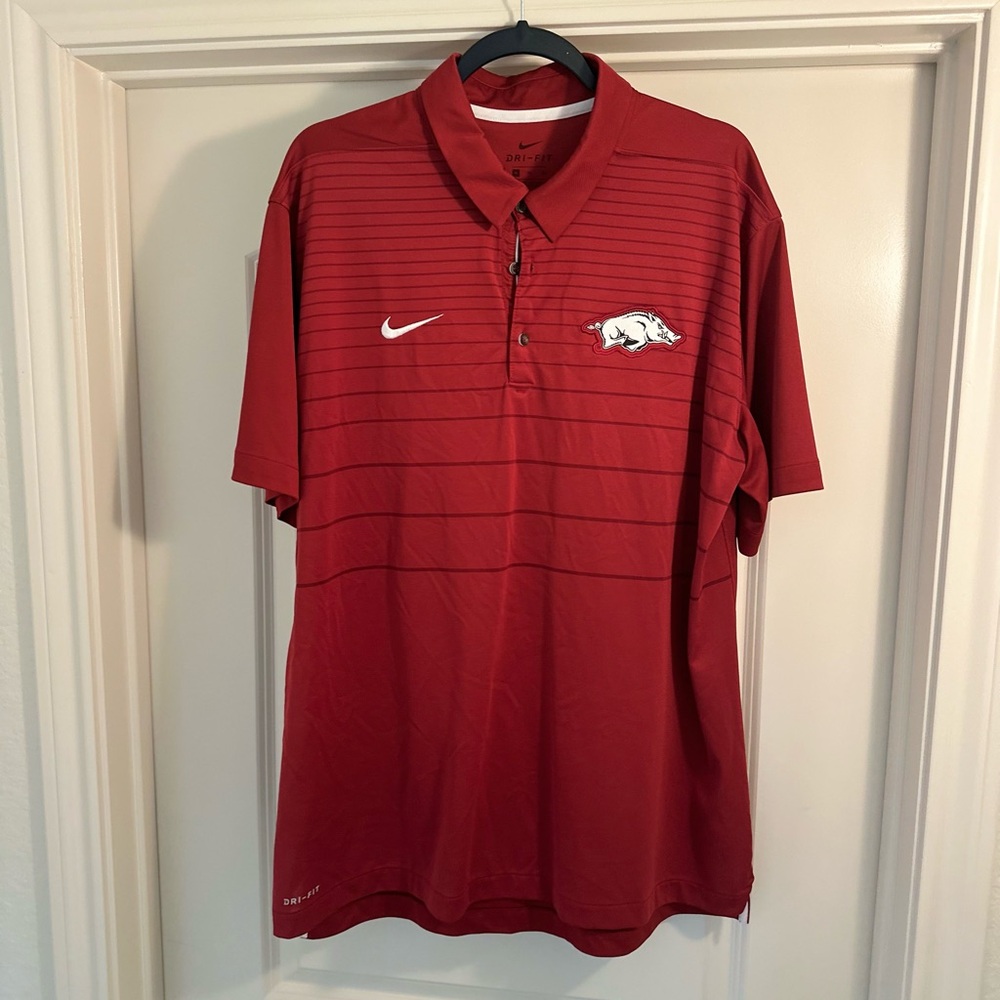 Nike Men's Arkansas Razorbacks Polo Shirt